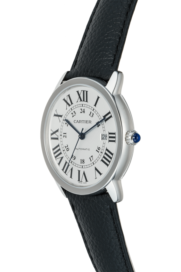 CARTIER RONDE Silver Gray 42mm - Image 2