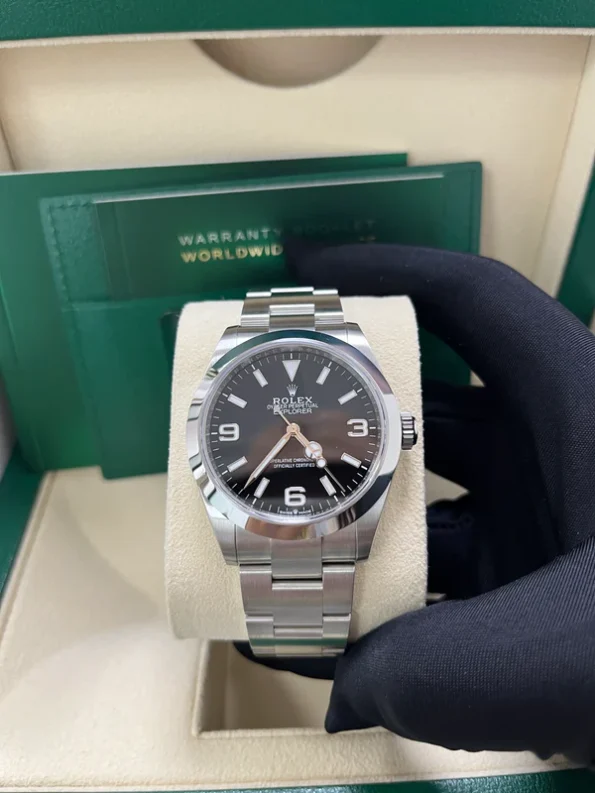 Rolex EXPLORER Oyster, 36/40 mm, Oystersteel M224270-0001 - Image 6