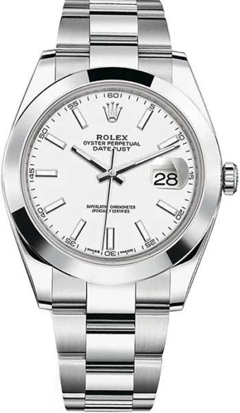 Rolex DATEJUST Oyster, 41 mm, Oystersteel M126300-0005