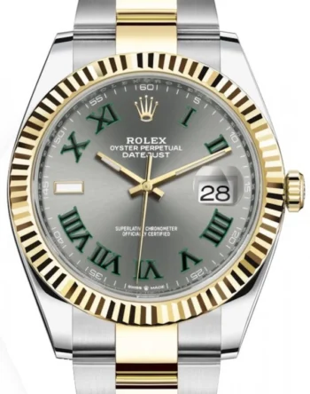 Rolex DATEJUST Oyster, 36/41 mm, Oystersteel and yellow gold M126333-0019