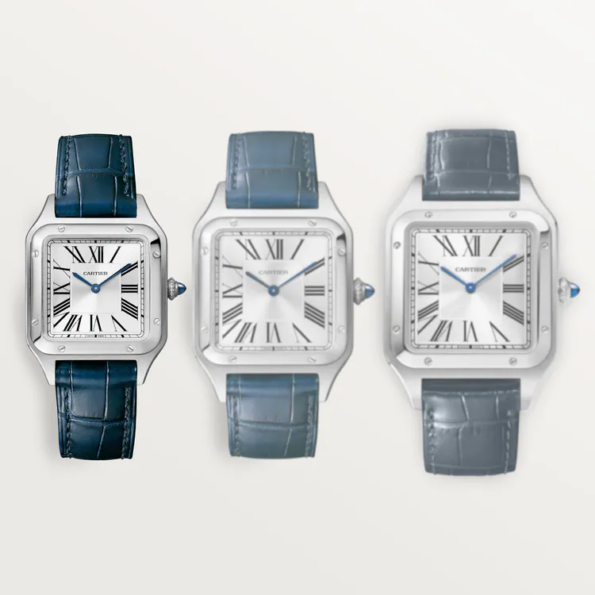 CARTIER SANTOS-DUMONT Blue 36mm - Image 10