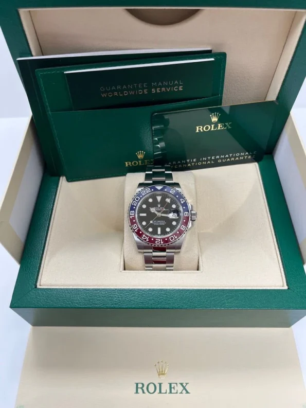 Rolex GMT Master II 126710BLRO Stainless Steel 'Pepsi' on Oyster (40mm) Super Clone - Image 2