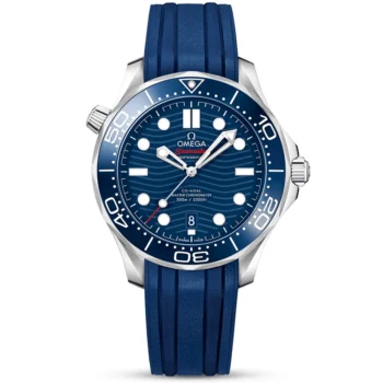 OMEGA Seamaster Diver 300m 42mm Blue Dial Men's Rubber Strap Watch