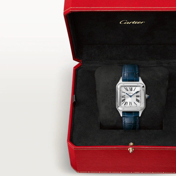 CARTIER SANTOS-DUMONT Blue 36mm - Image 11