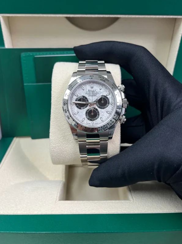 Rolex Cosmograph Daytona Ghost 116519LN with Grey Sunburst Dial Super Clone - Image 6