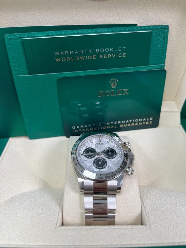 Rolex Cosmograph Daytona Ghost 116519LN with Grey Sunburst Dial Super Clone - Image 3