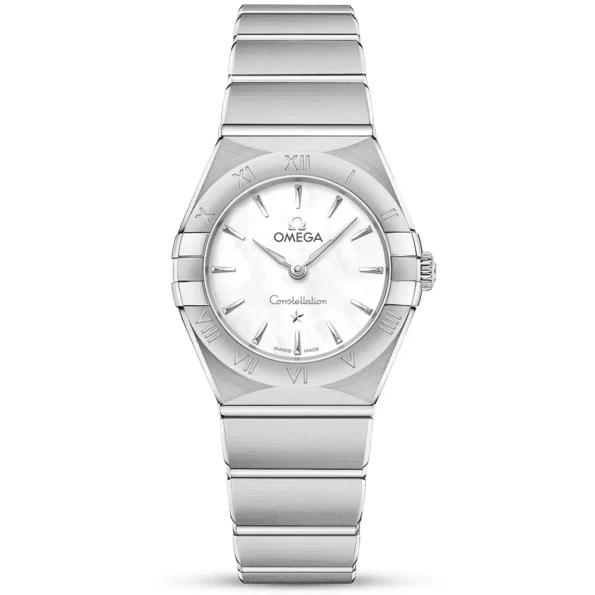 OMEGA Constellation 25mm White Index Dial Ladies Watch