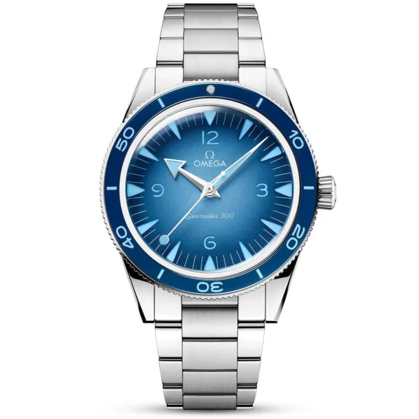 OMEGA Seamaster 300 41mm Summer Blue Dial Men's Automatic Bracelet Watch