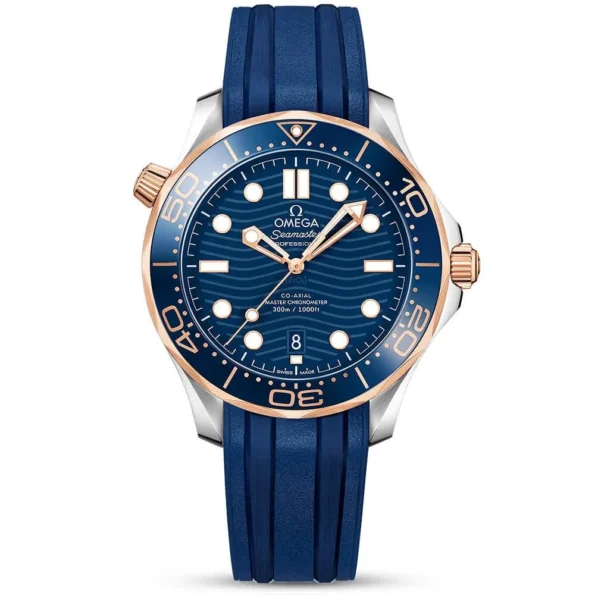 OMEGA Seamaster Diver 300m 42mm Blue Dial & 18ct Sedna Gold Men's Watch