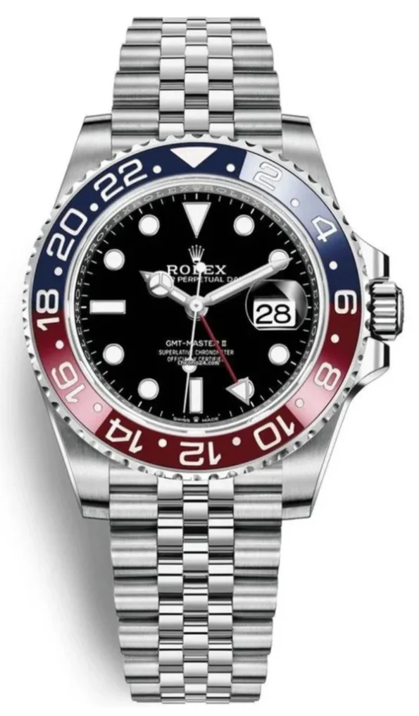 Rolex GMT Master II 126710BLRO Stainless Steel 'Pepsi' on Oyster (40mm) Super Clone