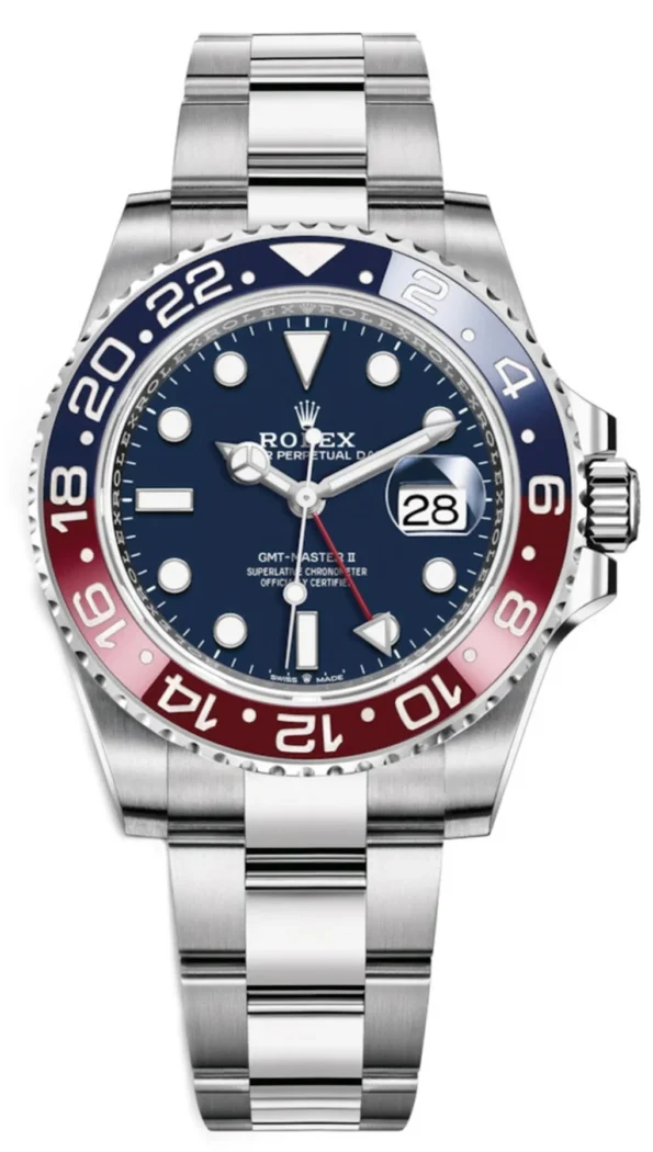 Rolex GMT-MASTER II Oyster, 40 mm, white gold M126719BLRO-0003