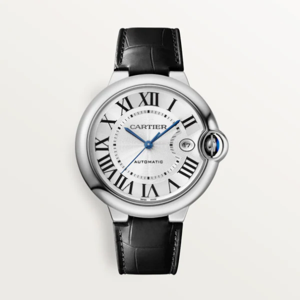 CARTIER BALLON BLEU Alligator Strap 42mm