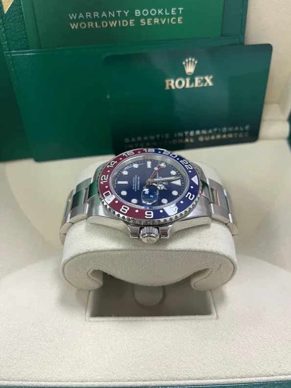 Rolex GMT-MASTER II Oyster, 40 mm, white gold M126719BLRO-0003 - Image 3