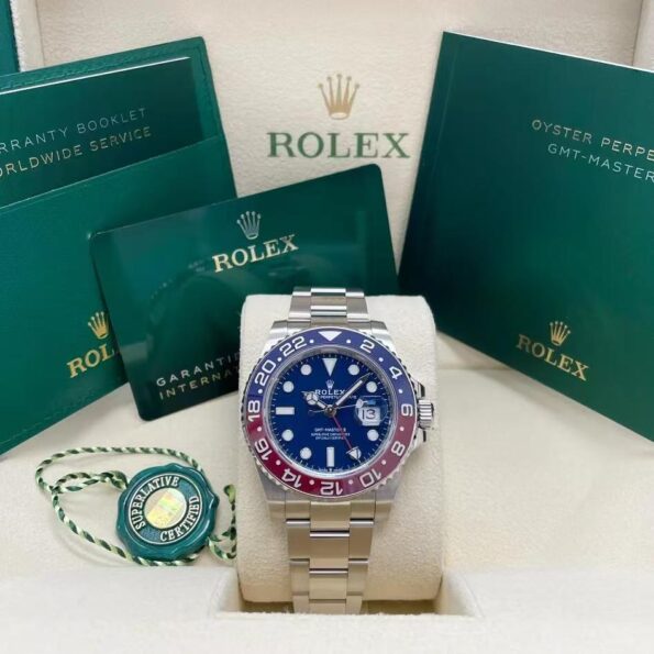 Rolex GMT-MASTER II Oyster, 40 mm, white gold M126719BLRO-0003 - Image 2