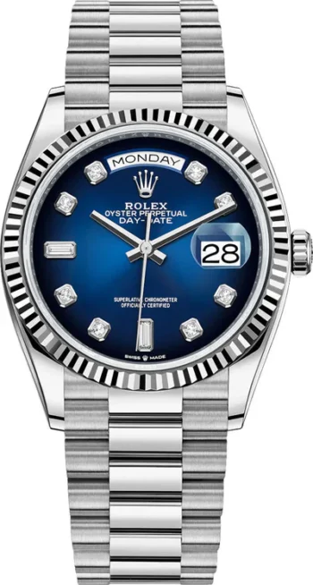 Rolex DAY-DATE Oyster, 36 mm, white gold M128239-0023