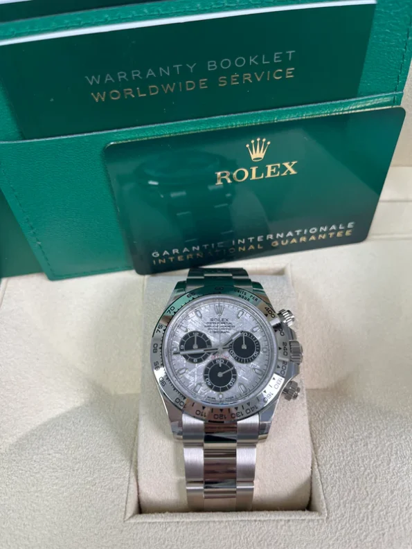 Rolex Cosmograph Daytona Ghost 116519LN with Grey Sunburst Dial Super Clone - Image 2