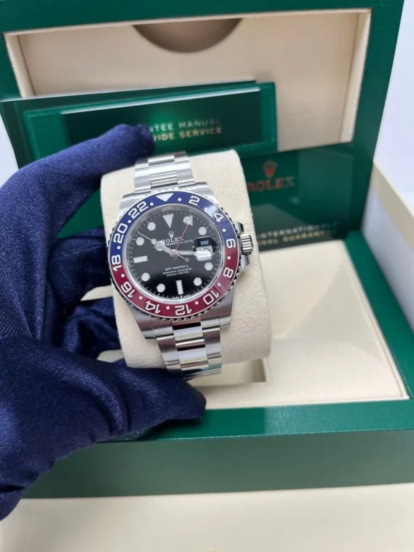 Rolex GMT Master II 126710BLRO Stainless Steel 'Pepsi' on Oyster (40mm) Super Clone - Image 7