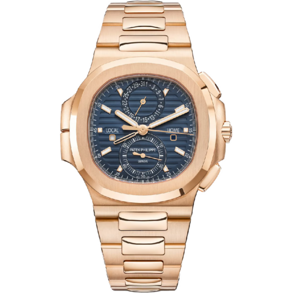 PATEK PHILIPPE NAUTILUS FLYBACK CHRONOGRAPH TRAVEL TIME 40.5MM 5990/1R-001