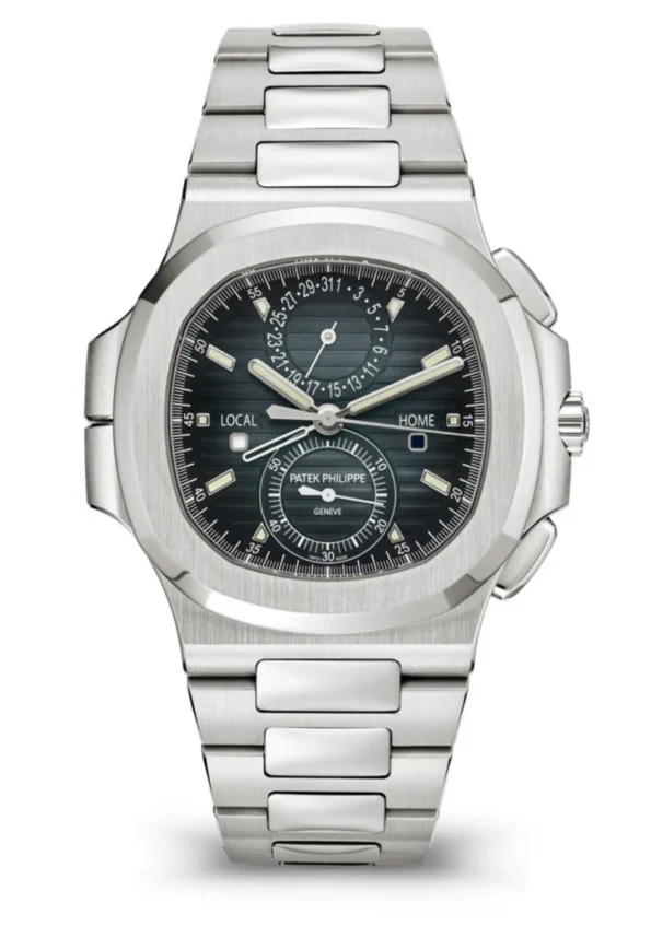 PATEK PHILIPPE NAUTILUS FLYBACK CHRONOGRAPH TRAVEL TIME 40.5MM