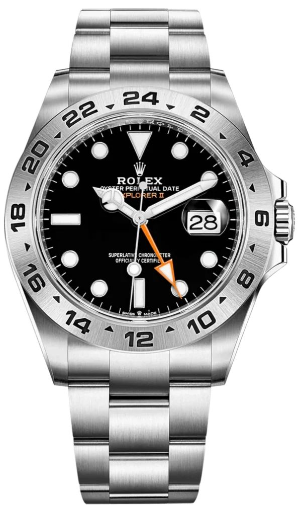 Rolex EXPLORER II Oyster, 42 mm, Oystersteel M226570-0002