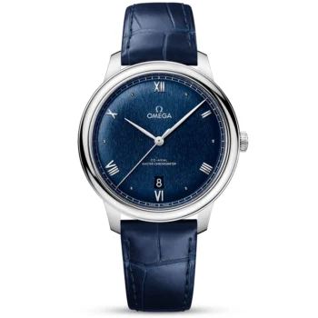 OMEGA De Ville Prestige 40mm Dark Blue Dial Men's Automatic Strap Watch