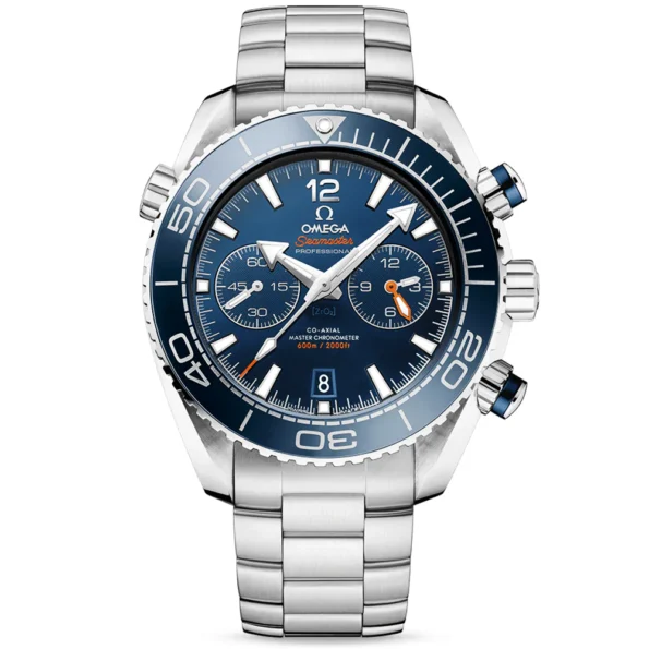 OMEGA Seamaster Planet Ocean 600m Blue Dial & Bezel Bracelet Watch