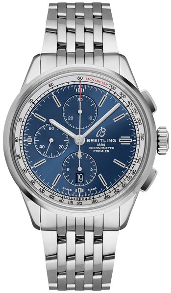 Premier Chronograph Blue Dial 42mm